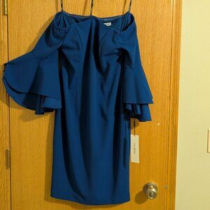 Calvin Klein Off-The-Shoulder Sheath Dress - New, Never Worn